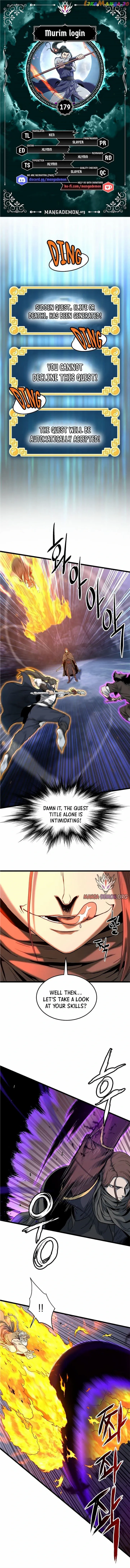 Read Murim Login Manga Online