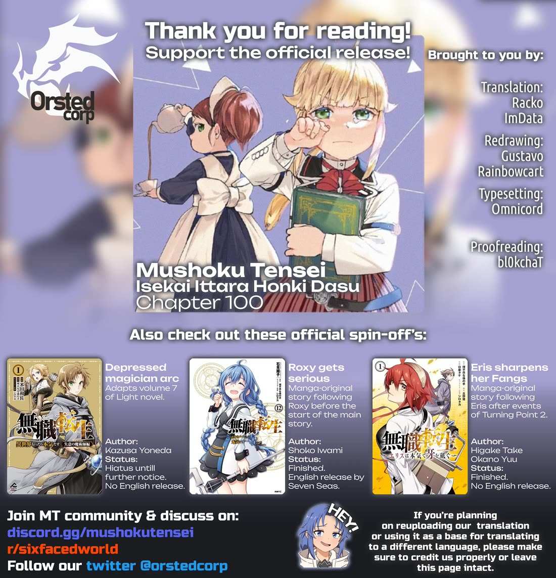 Read Mushoku Tensei - Isekai Ittara Honki Dasu Manga Online