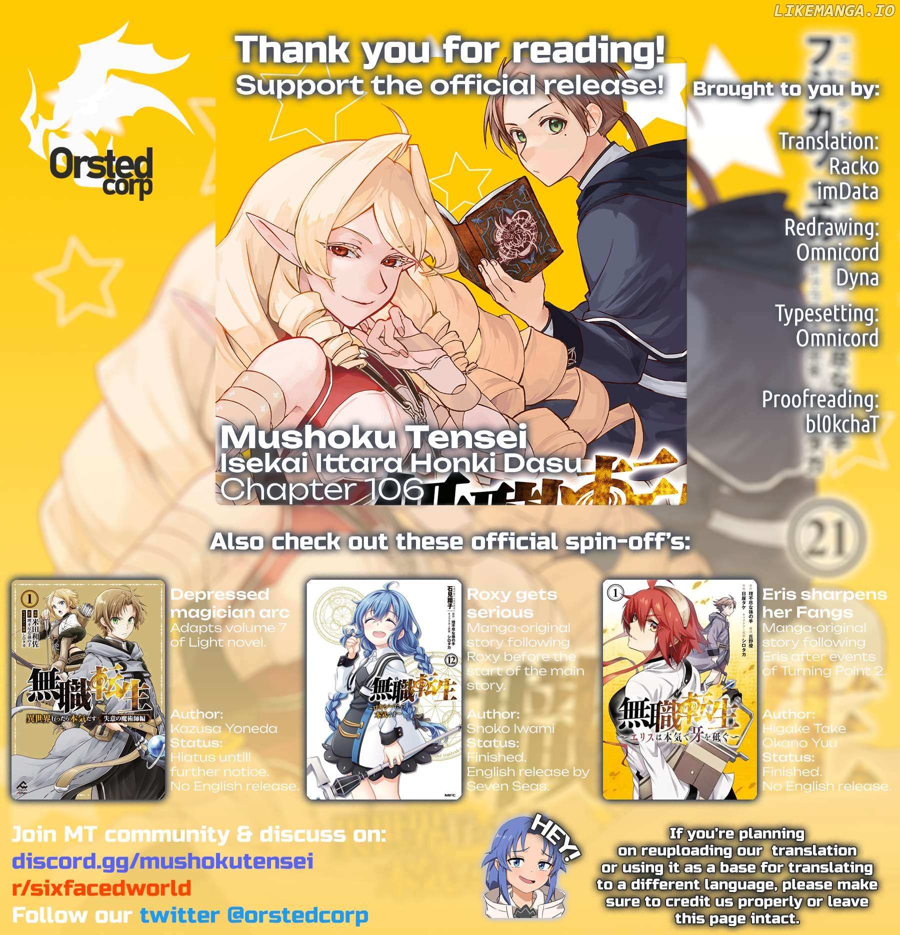 Read Mushoku Tensei - Isekai Ittara Honki Dasu Manga Online