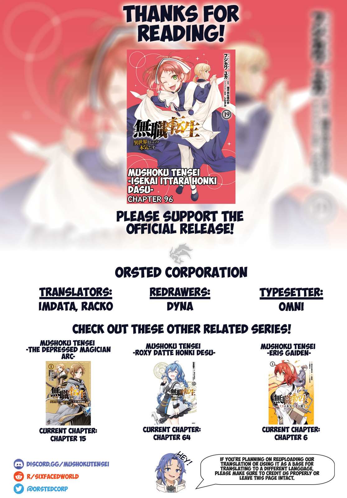 Read Mushoku Tensei - Isekai Ittara Honki Dasu Manga Online