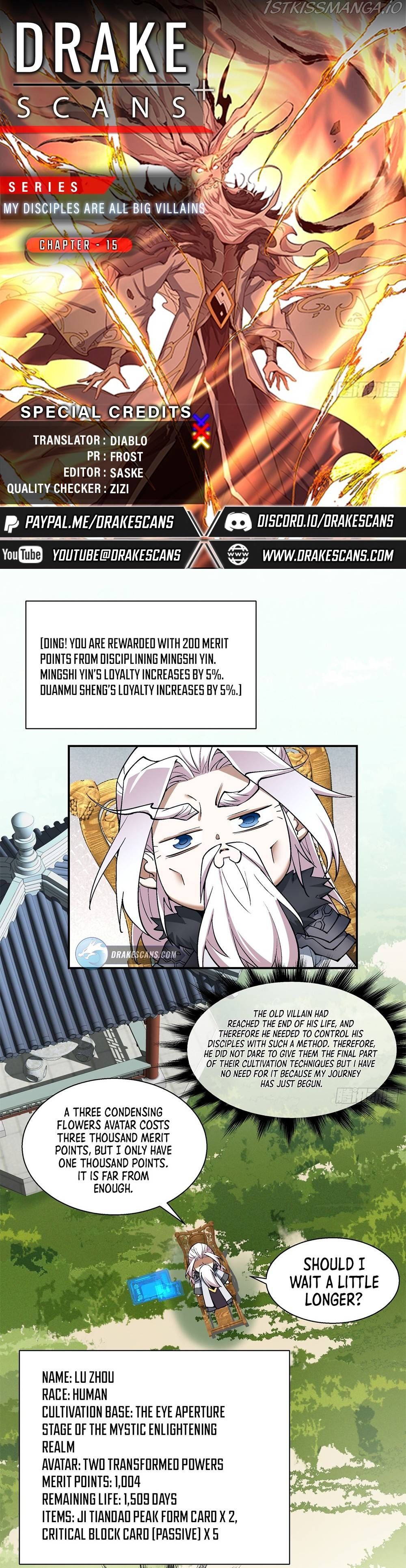 Read My Disciples Are All Big Villains Manga Online