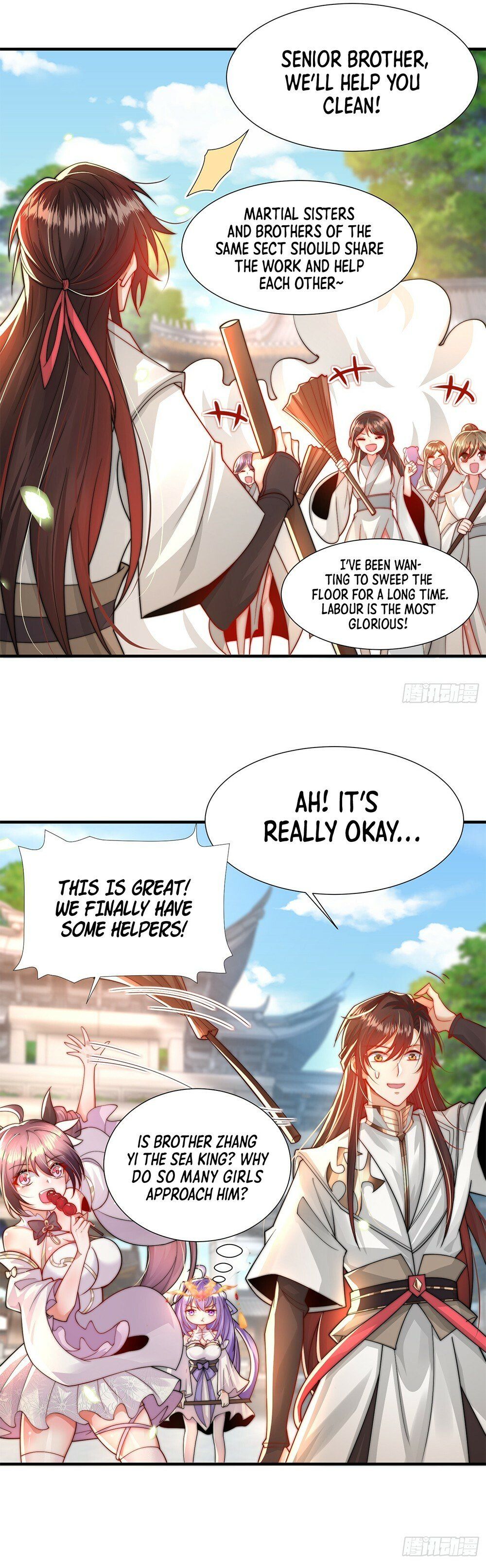 Read My Disciples Are All Big Villains Manga Online