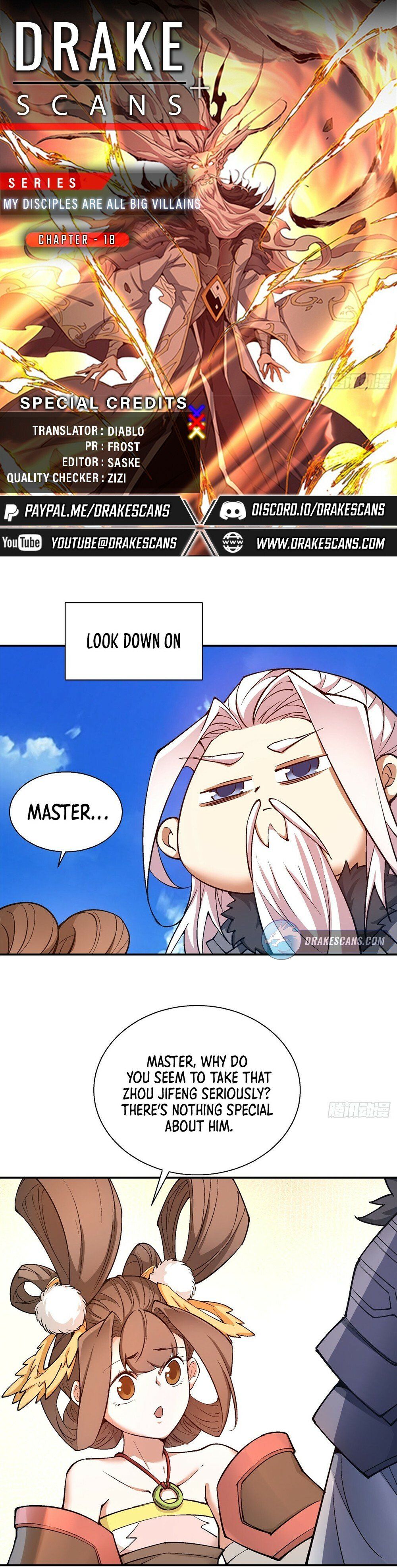 Read My Disciples Are All Big Villains Manga Online