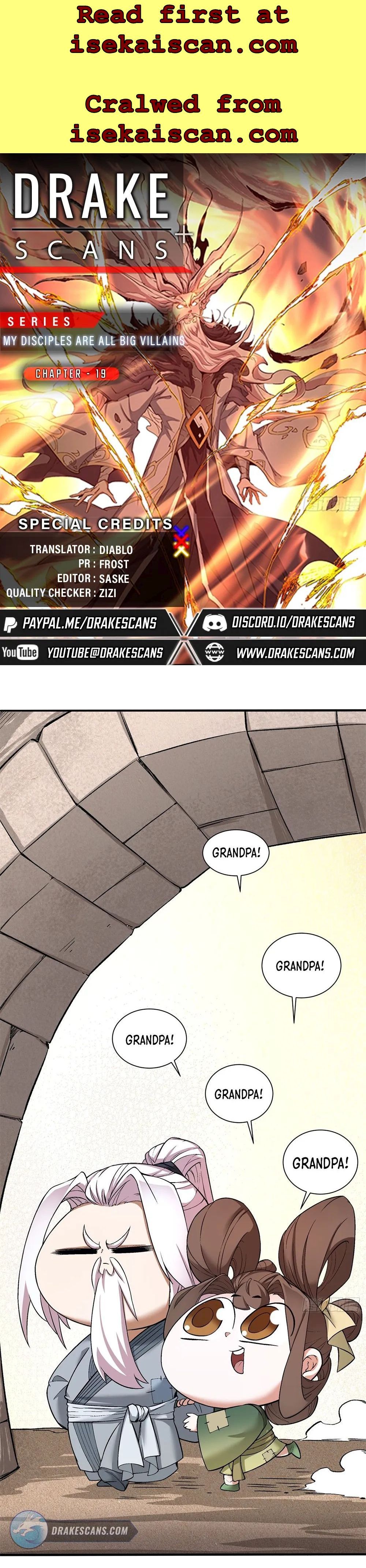 Read My Disciples Are All Big Villains Manga Online