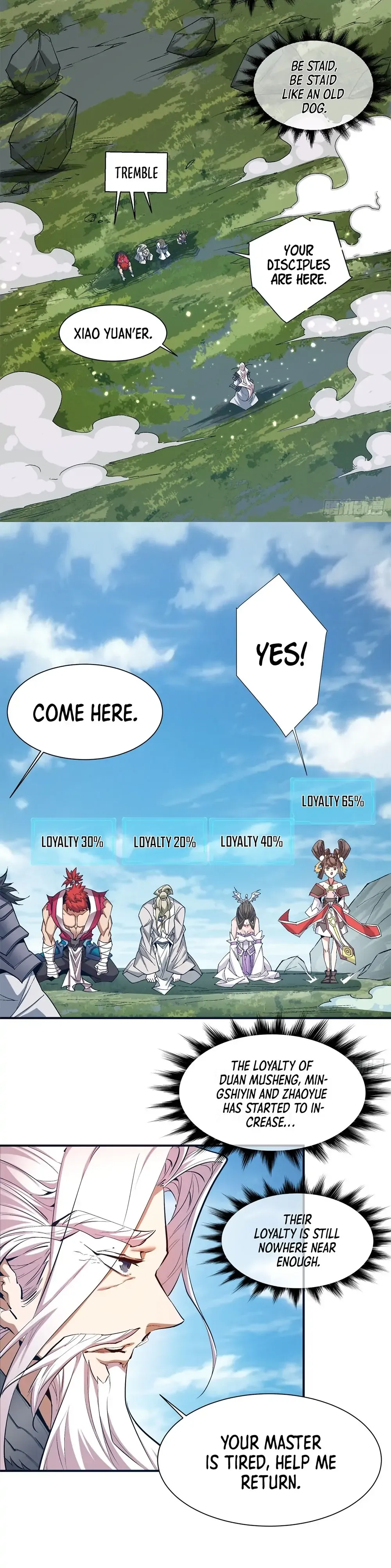 Read My Disciples Are All Big Villains Manga Online