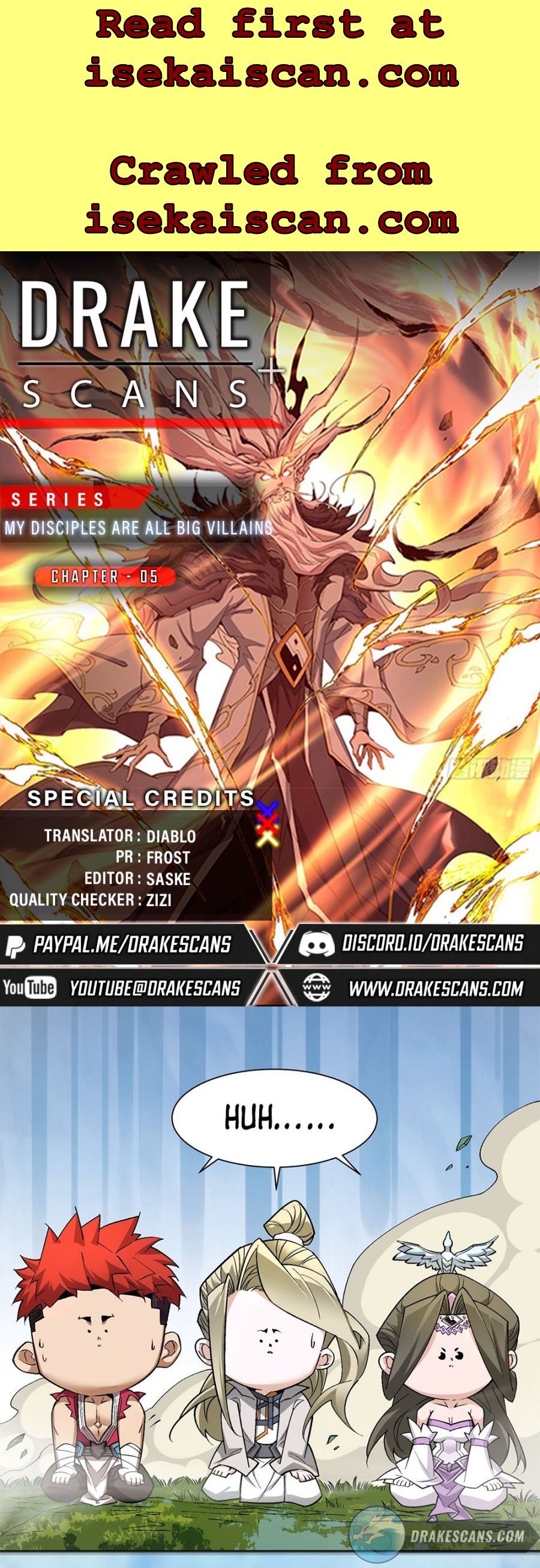 Read My Disciples Are All Big Villains Manga Online