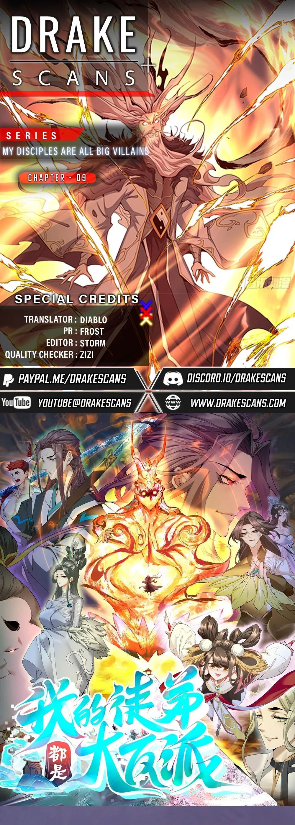 Read My Disciples Are All Big Villains Manga Online