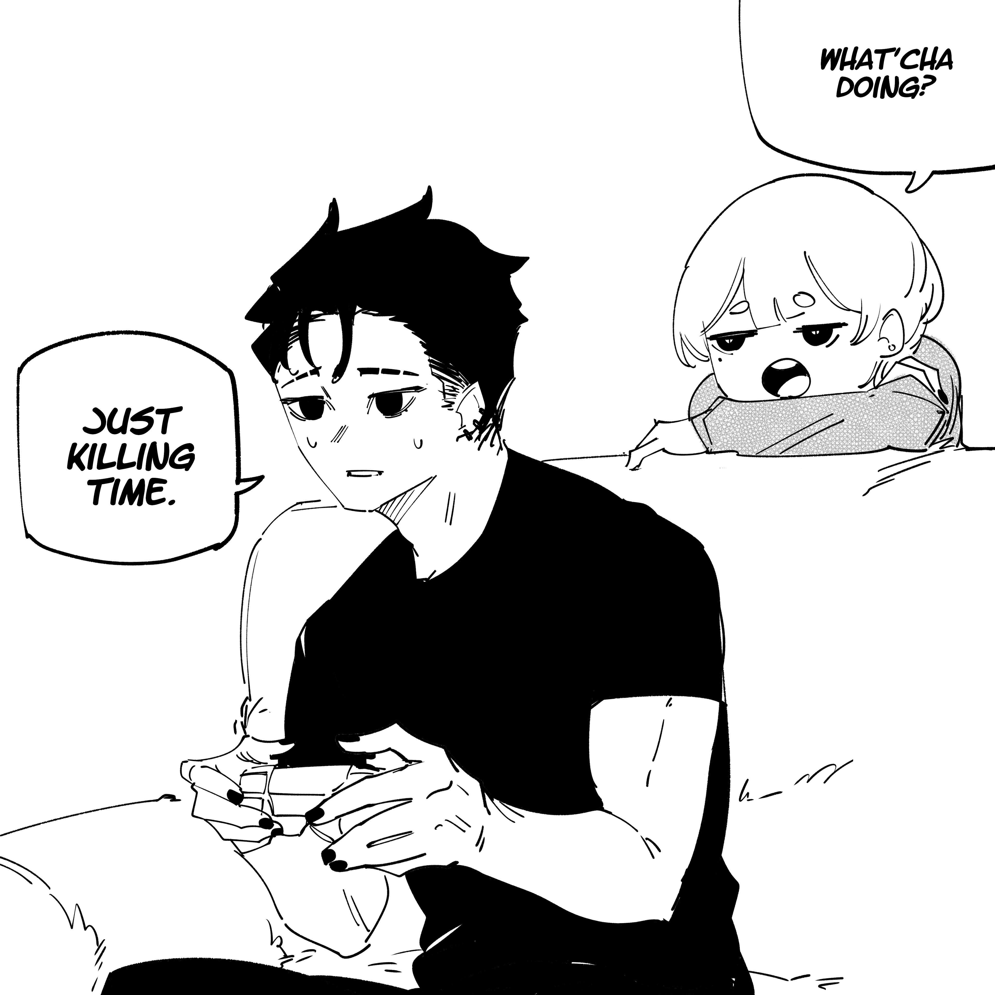 Read My New Girlfriend Is Not Human Manga Online
