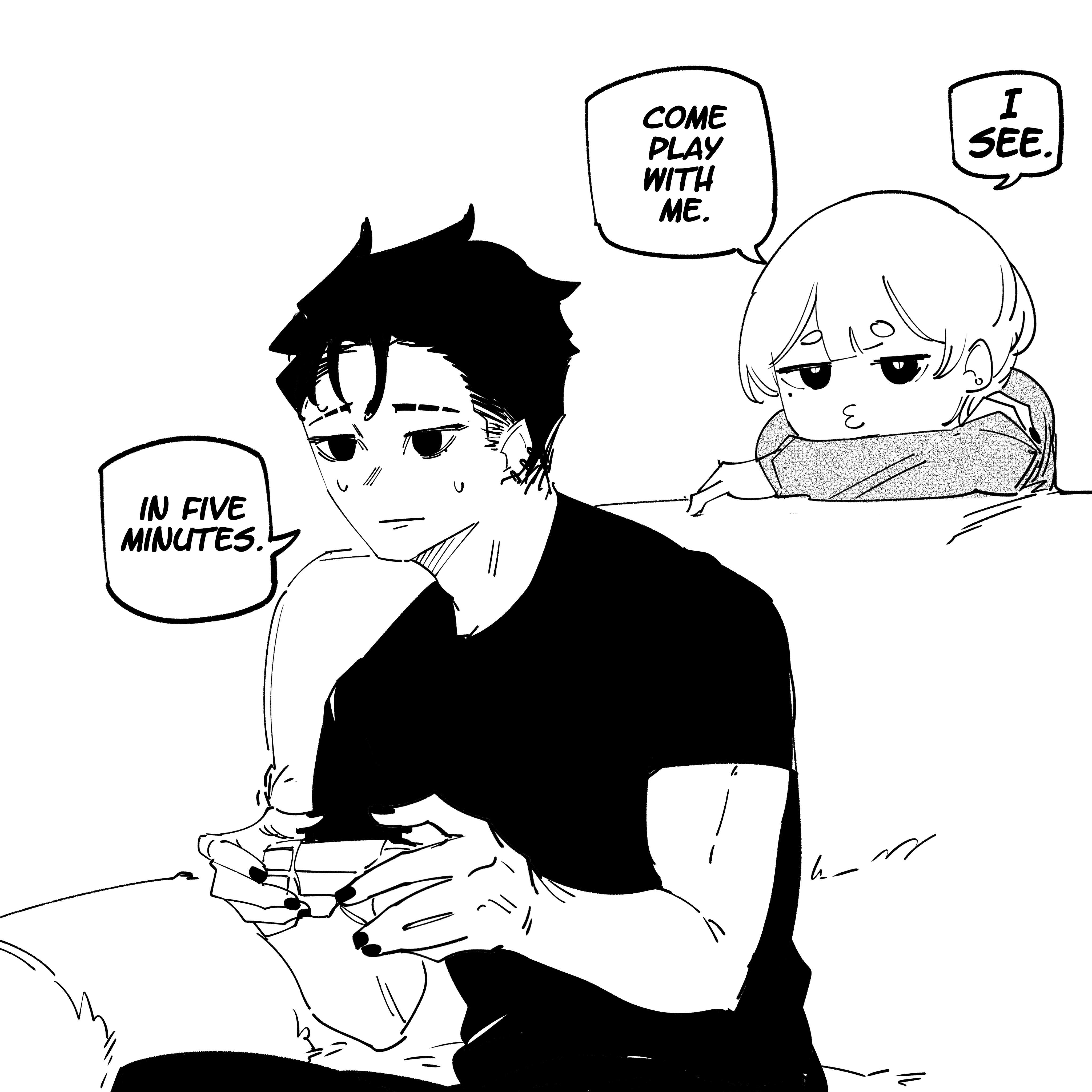 Read My New Girlfriend Is Not Human Manga Online