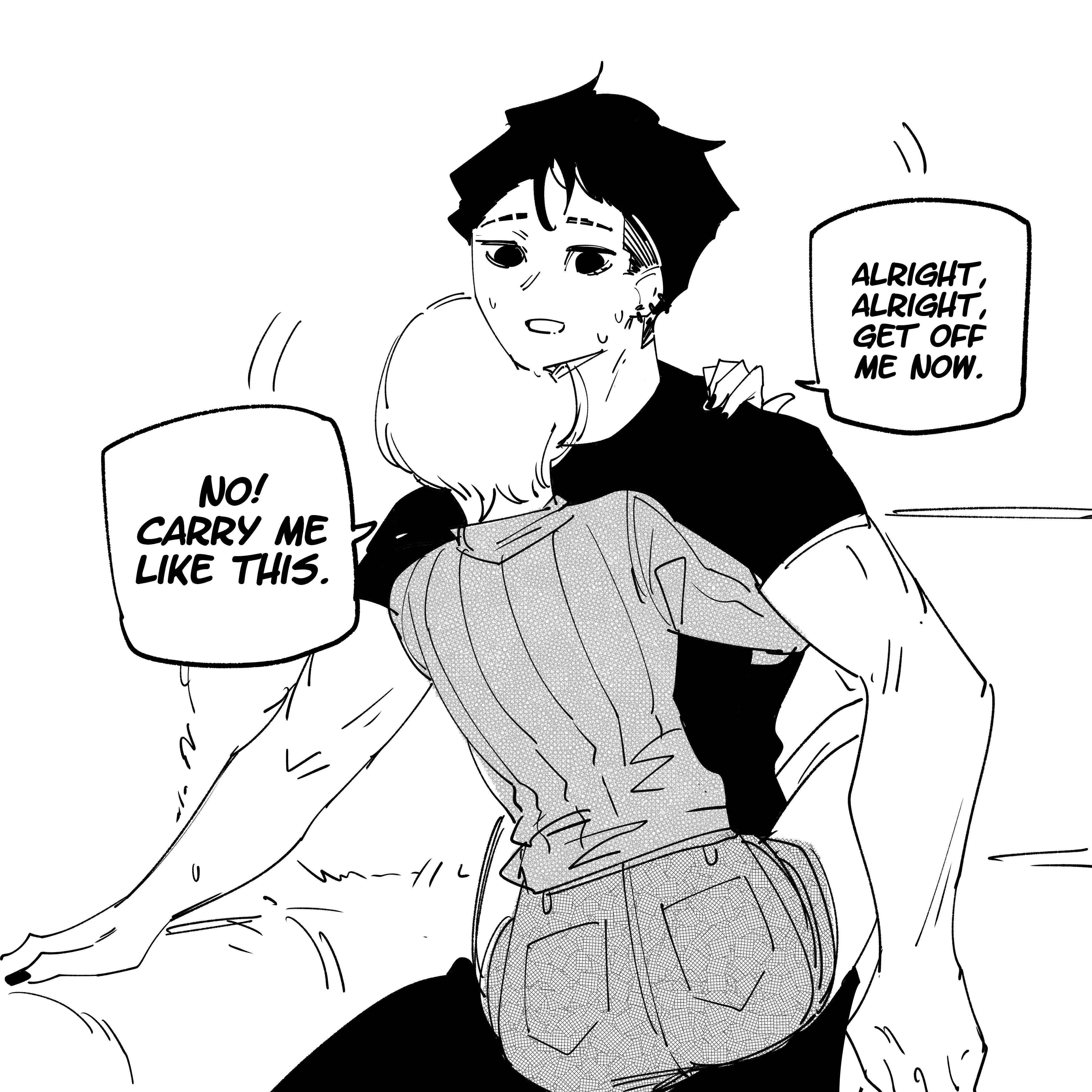 Read My New Girlfriend Is Not Human Manga Online