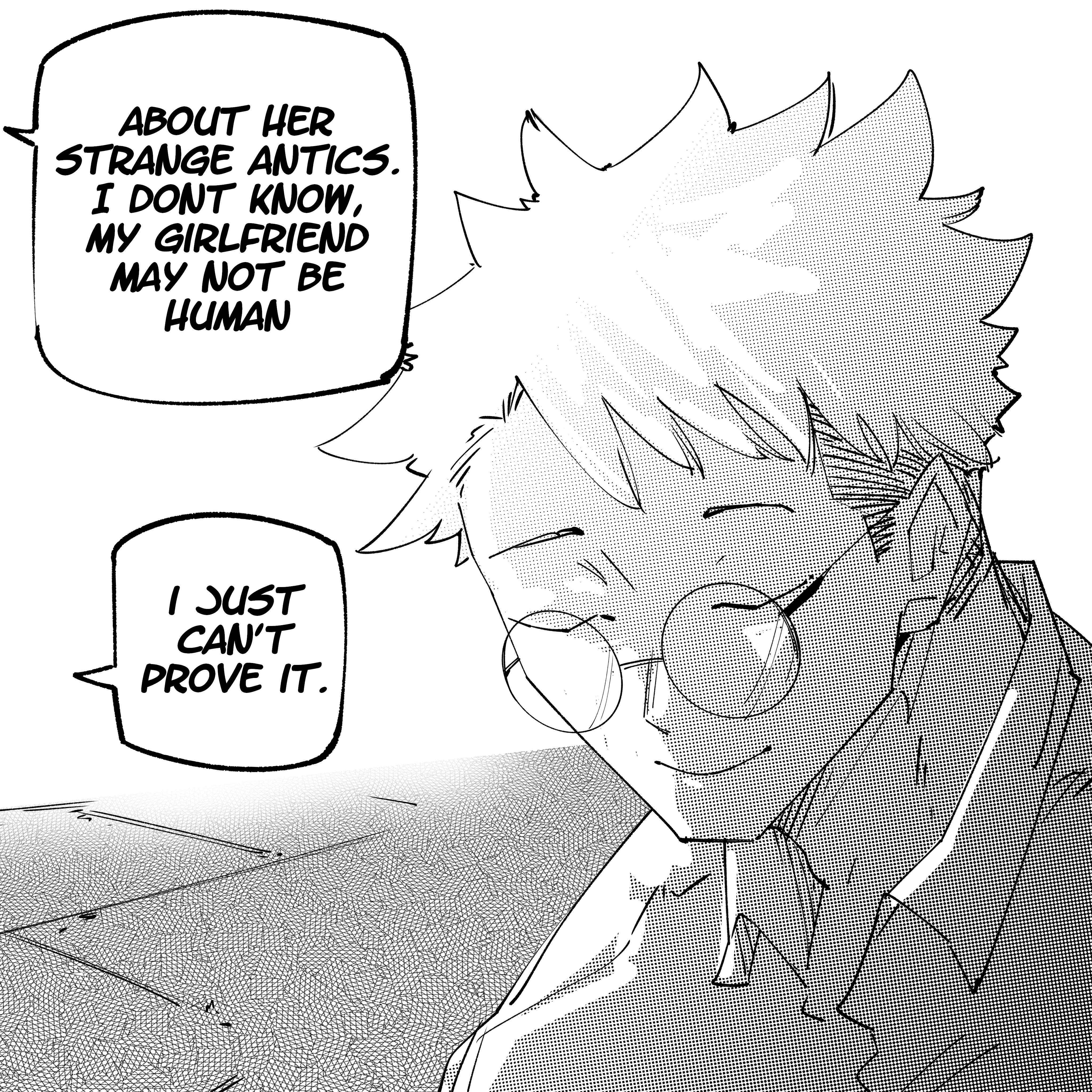 Read My New Girlfriend Is Not Human Manga Online