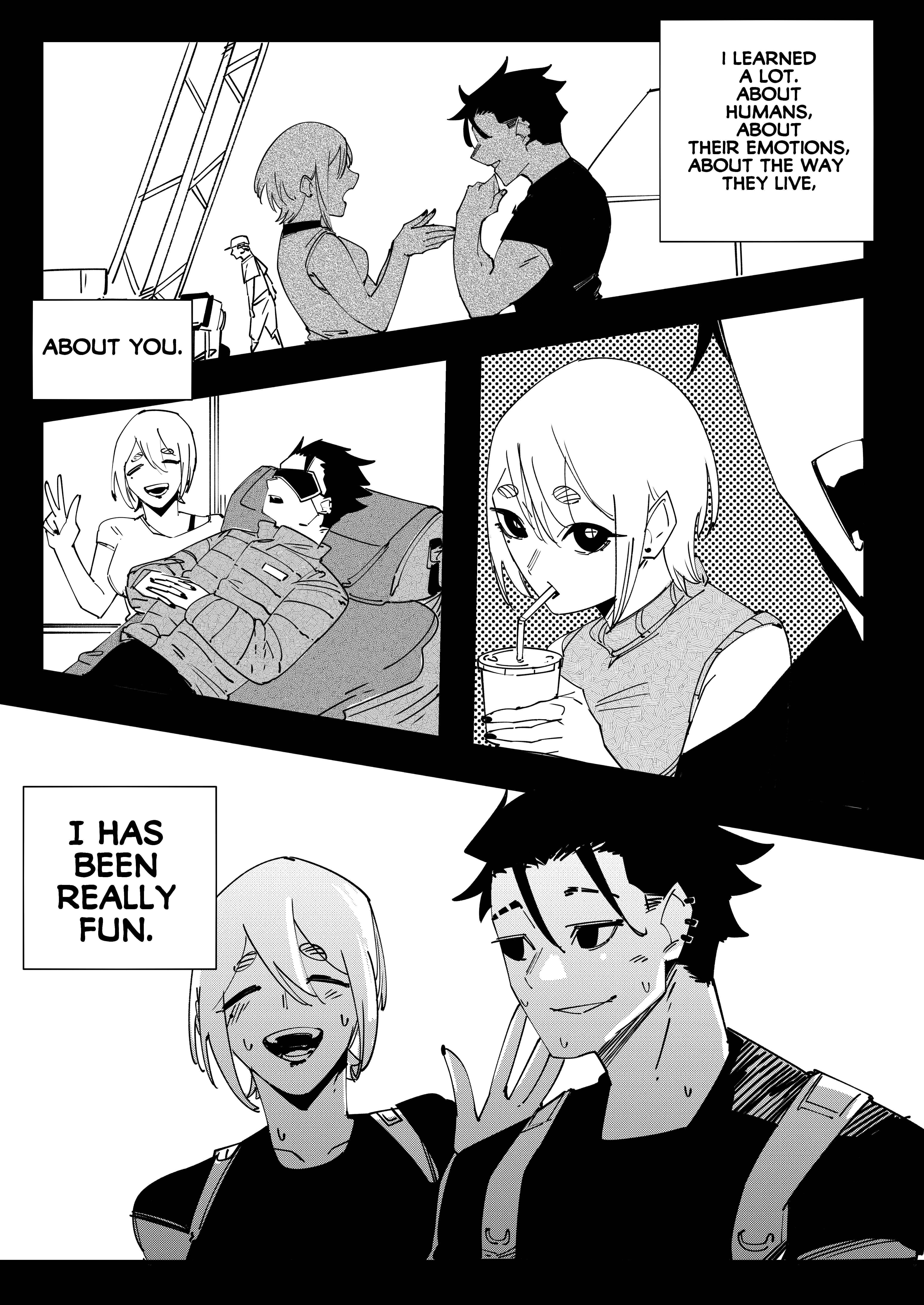 Read My New Girlfriend Is Not Human Manga Online