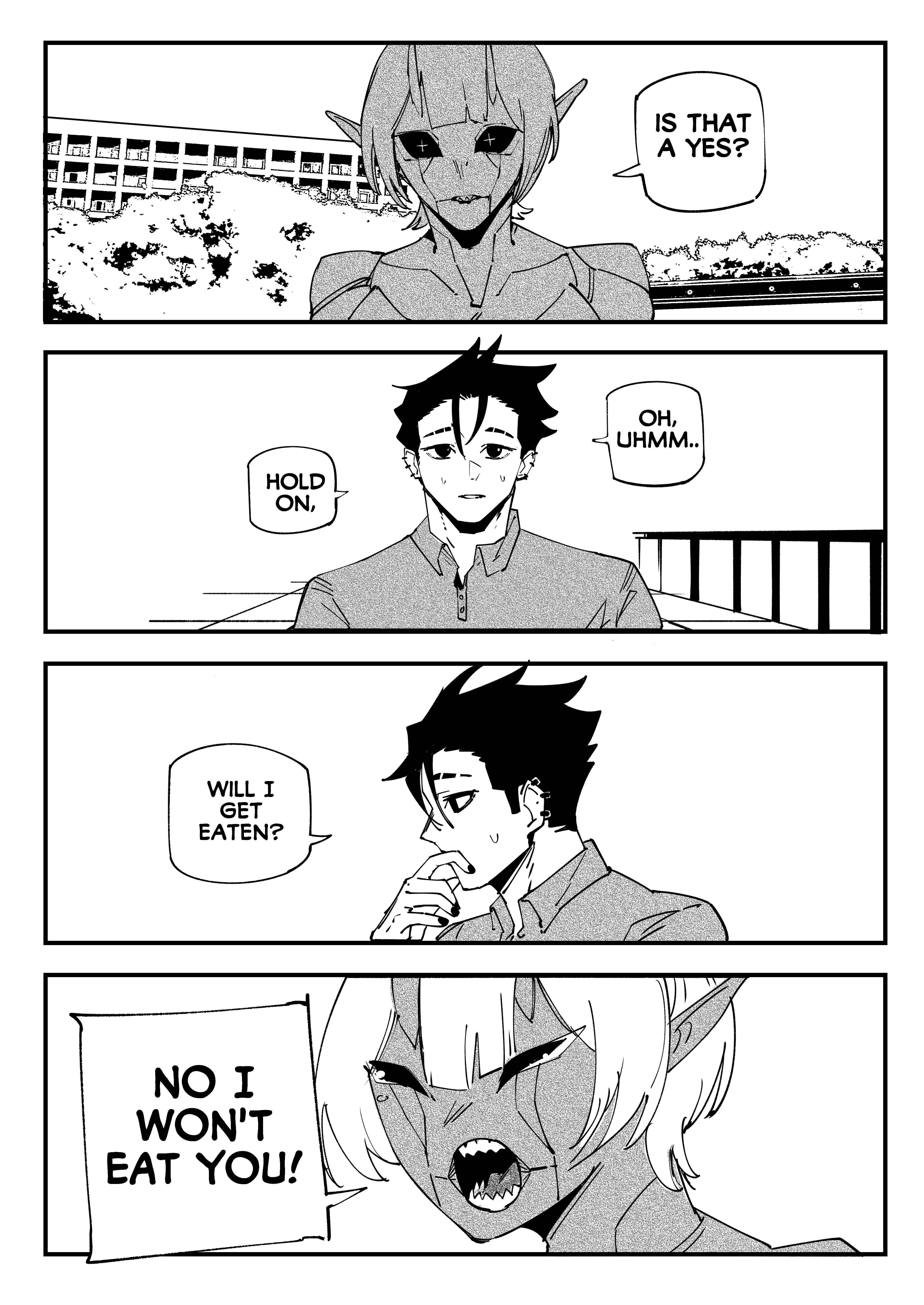 Read My New Girlfriend Is Not Human Manga Online