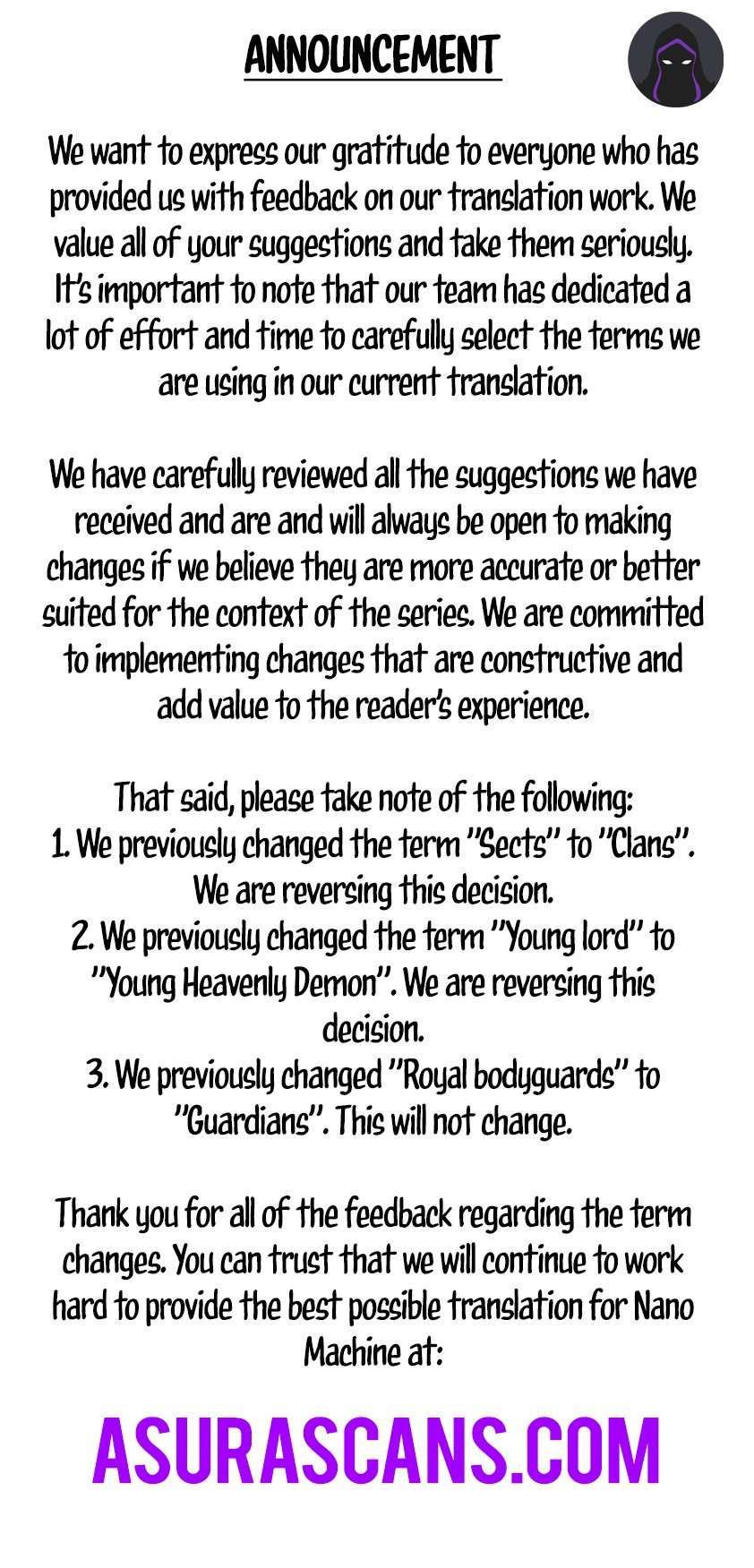 Read Nano Machine Manga Online