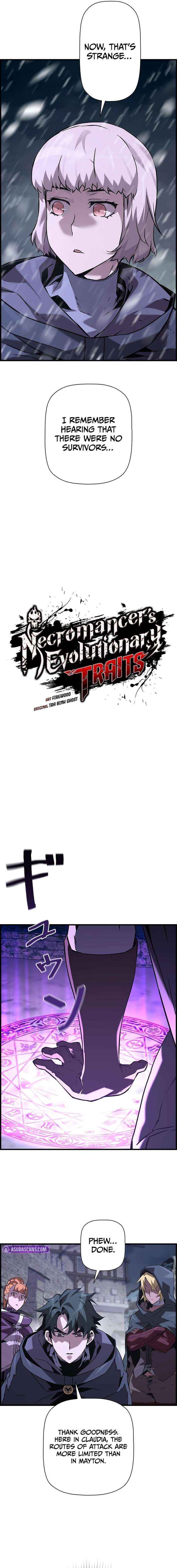 Read Necromancer’s Evolutionary Traits Manga Online