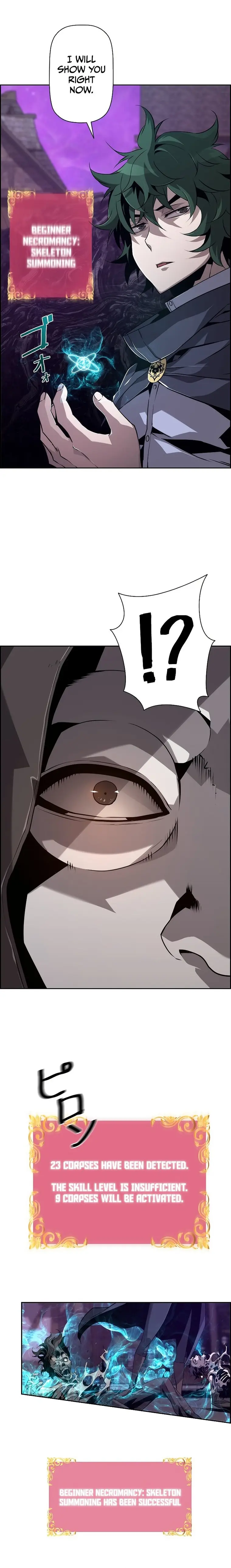 Read Necromancer’s Evolutionary Traits Manga Online