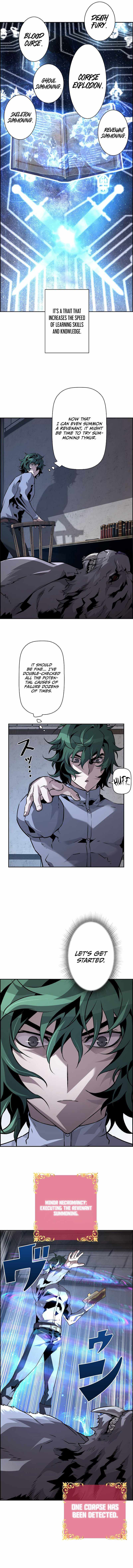 Read Necromancer’s Evolutionary Traits Manga Online