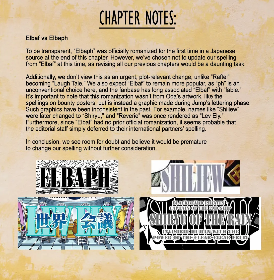 Read One Piece Manga Online