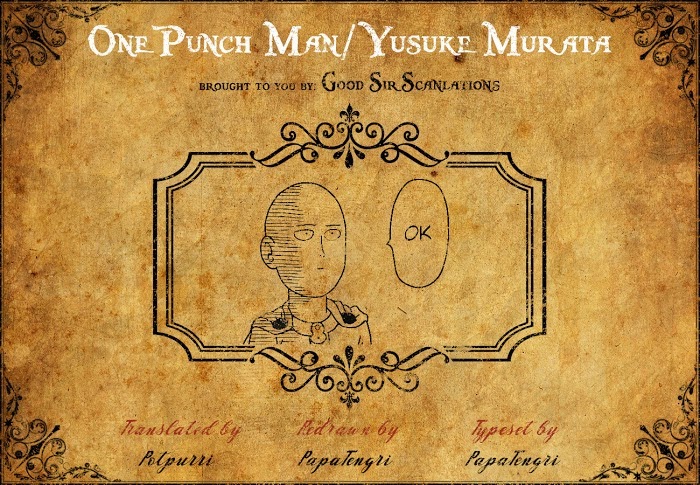 Read One Punch Man Manga Online