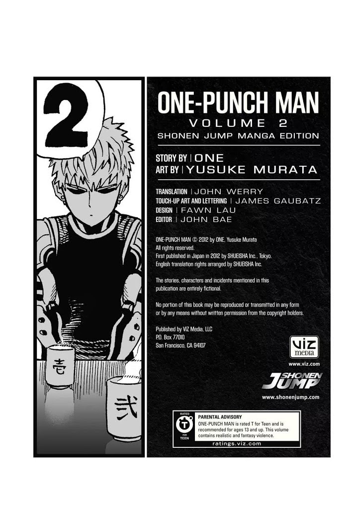 Read One Punch Man Manga Online