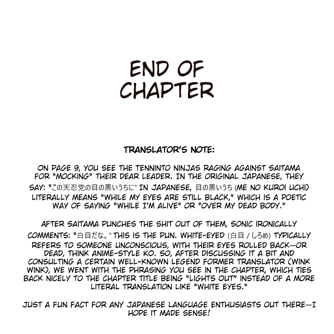 Read One Punch Man Manga Online