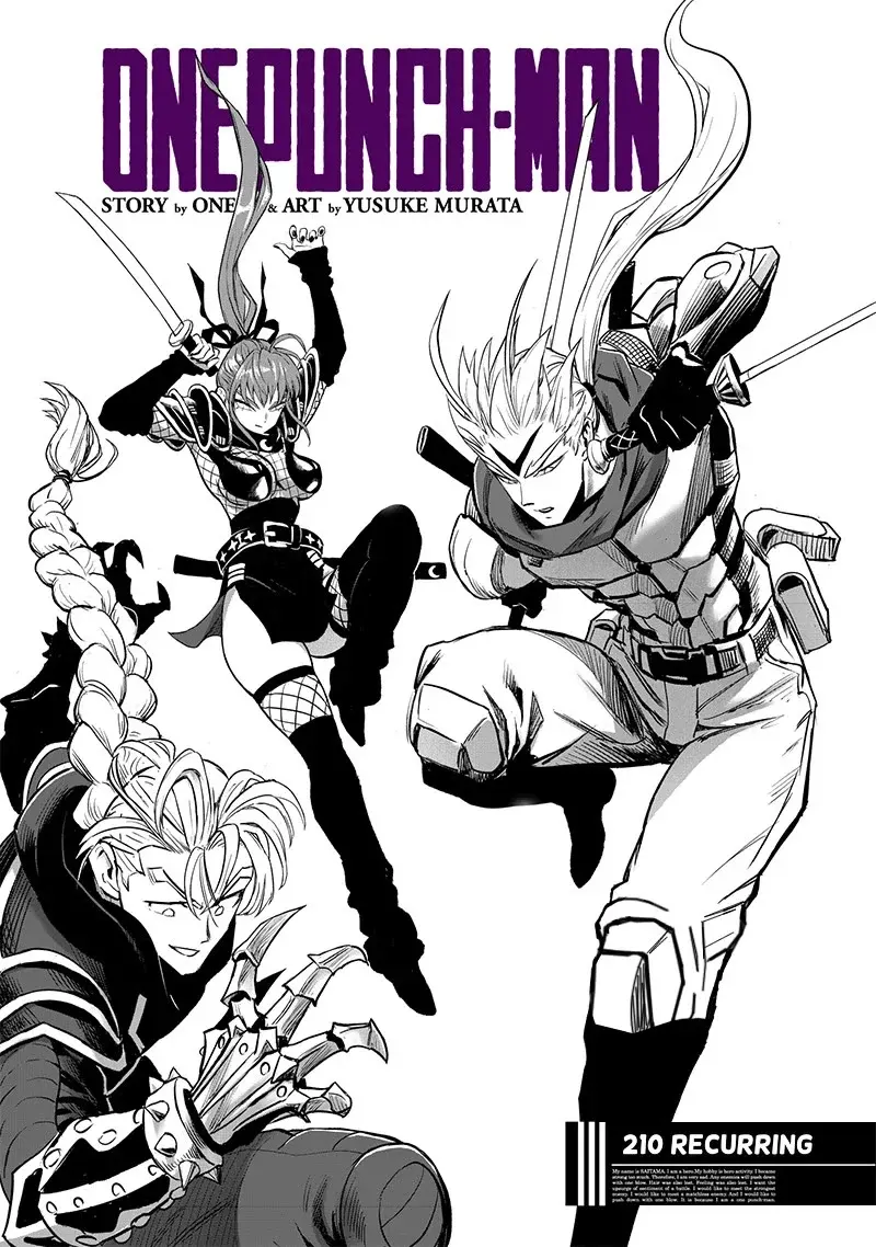 Read One Punch Man Manga Online