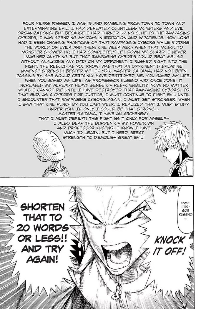 Read One Punch Man Manga Online