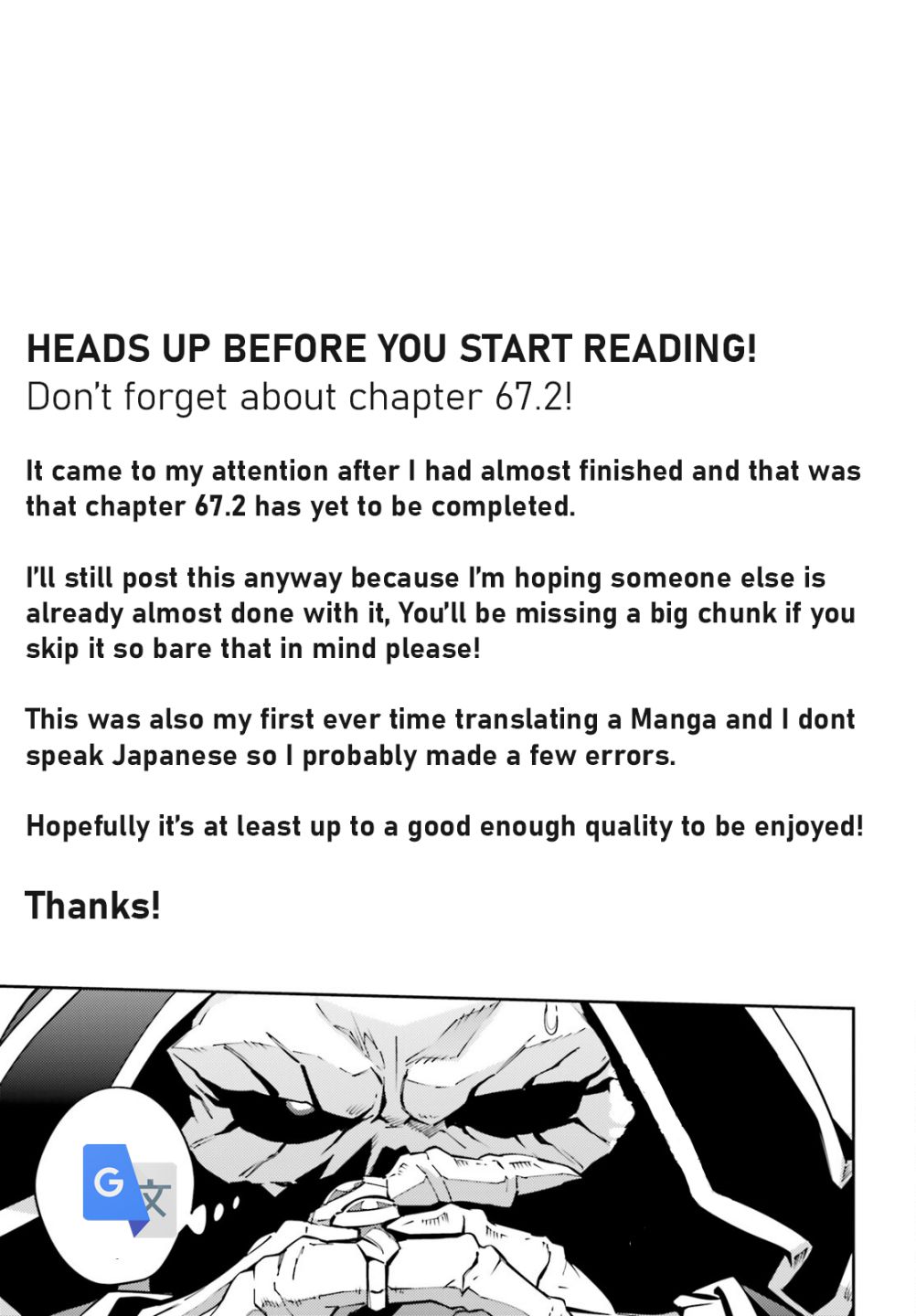 Read Overlord Manga Online