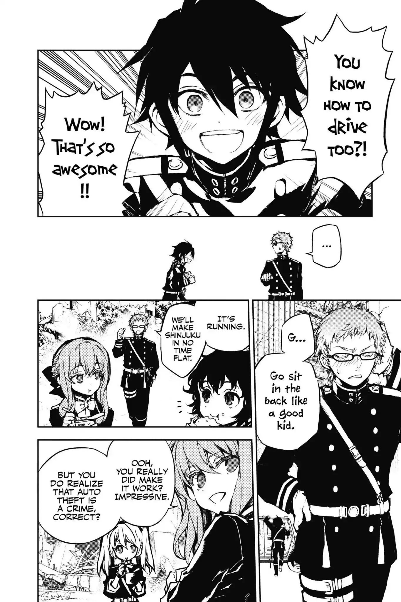 Read Owari no Seraph Manga Online