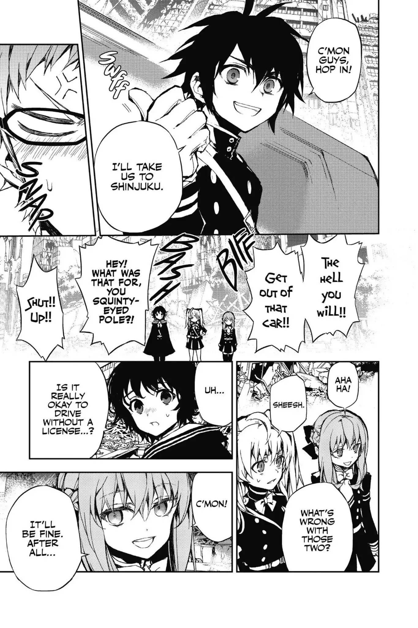 Read Owari no Seraph Manga Online