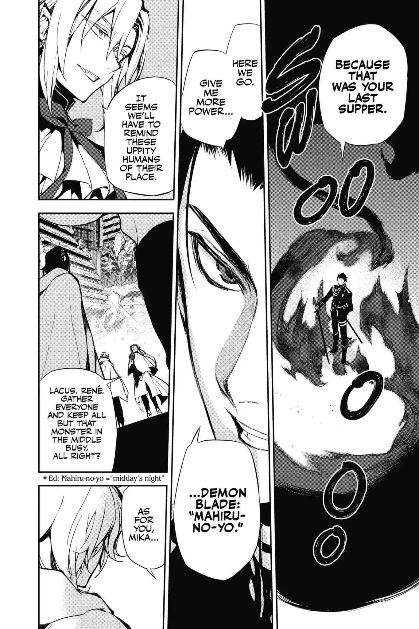 Read Owari no Seraph Manga Online