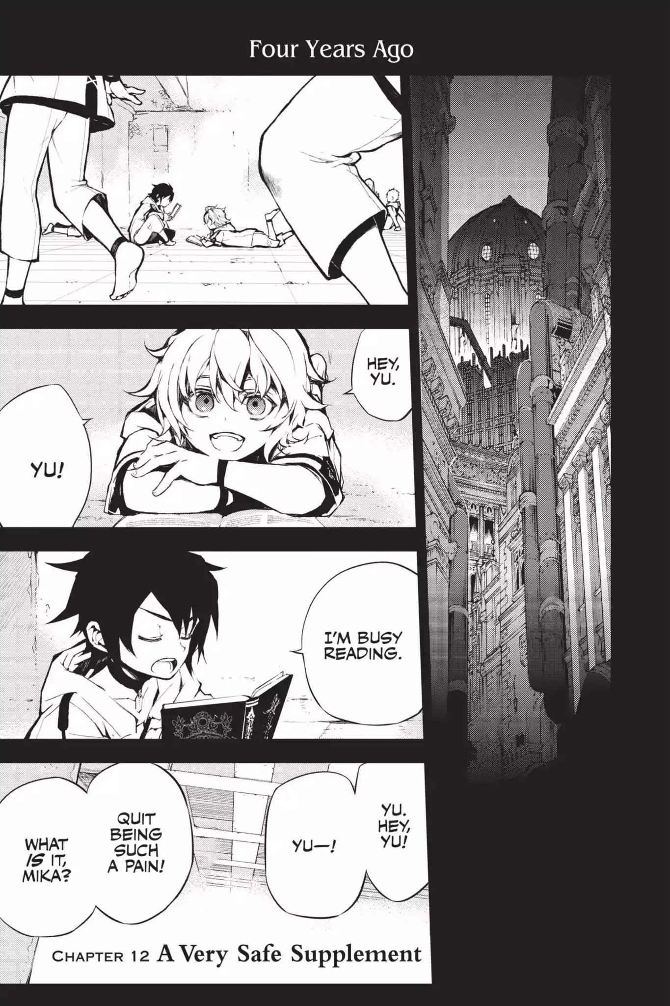 Read Owari no Seraph Manga Online