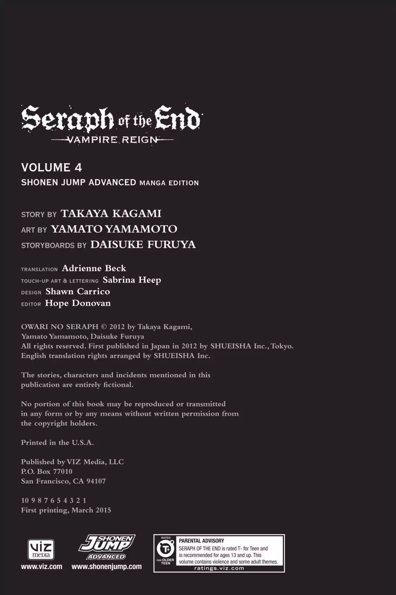 Read Owari no Seraph Manga Online