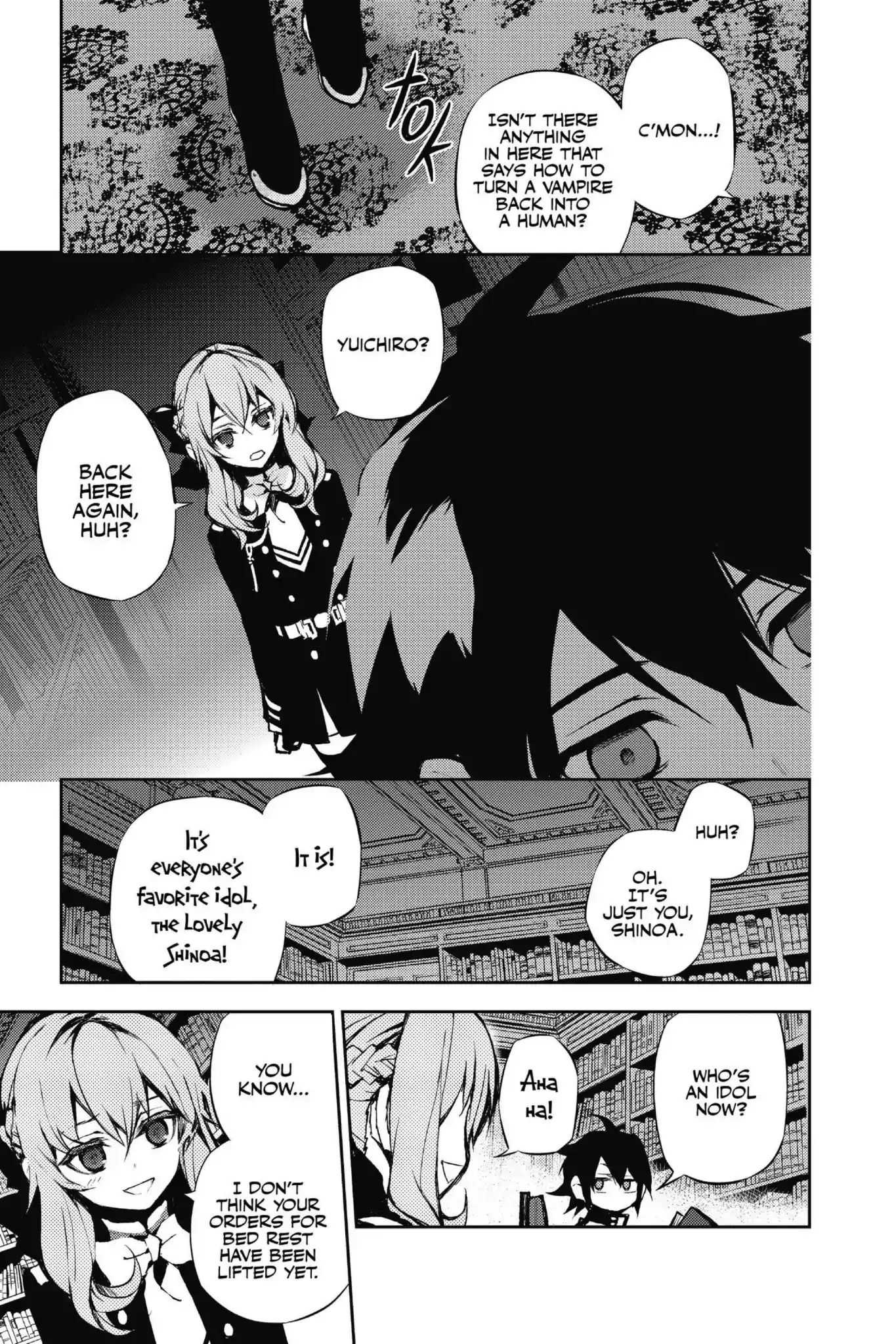 Read Owari no Seraph Manga Online