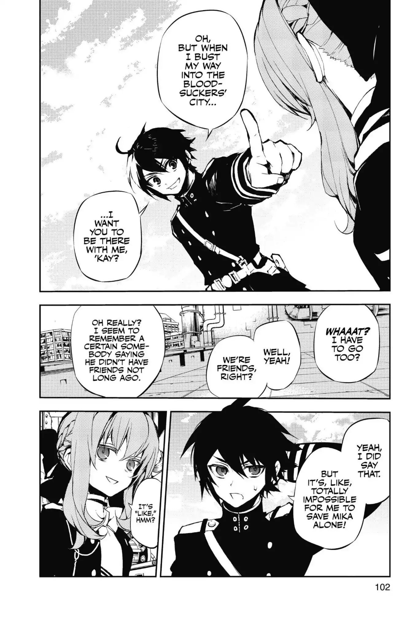 Read Owari no Seraph Manga Online