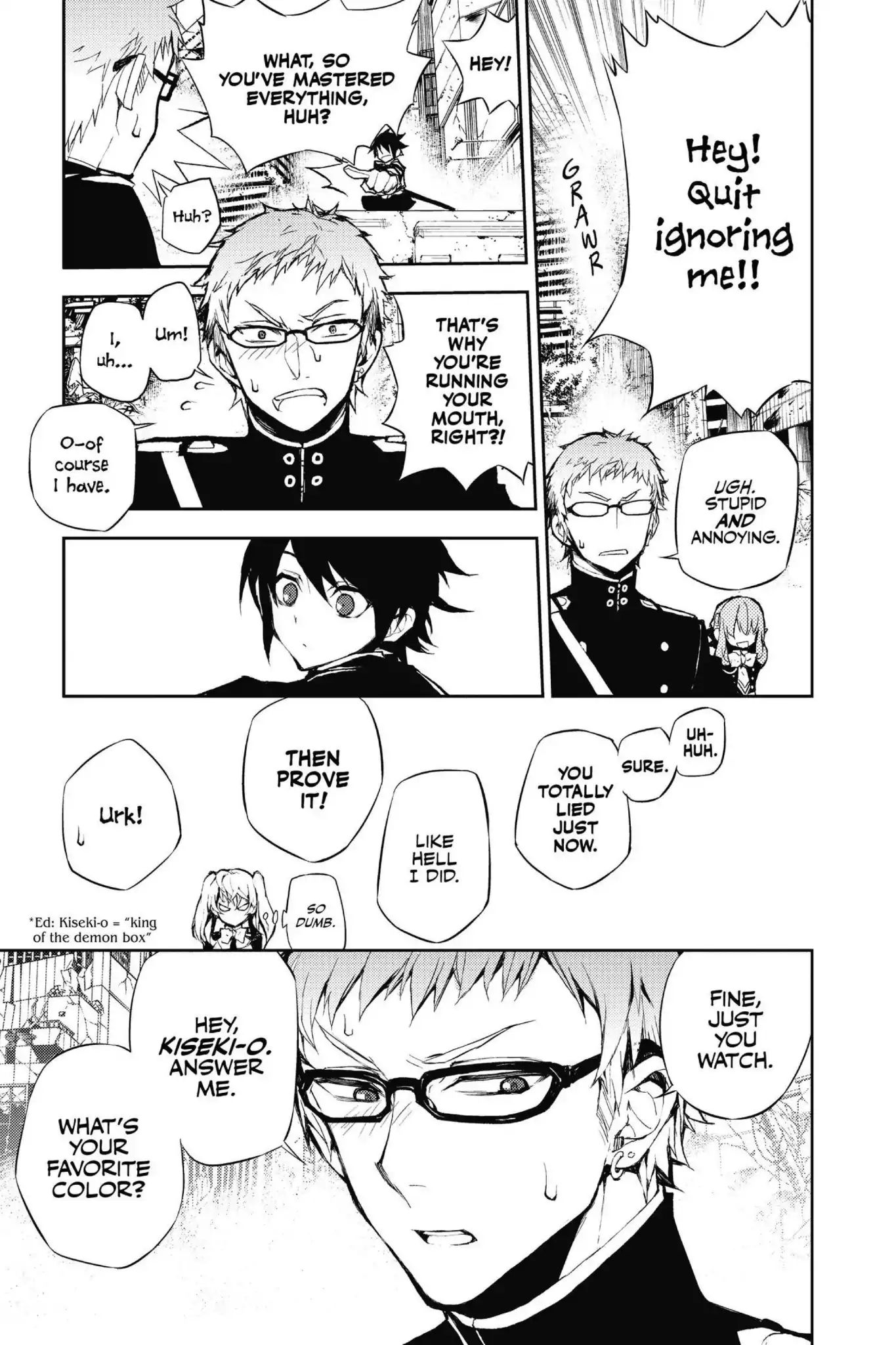 Read Owari no Seraph Manga Online