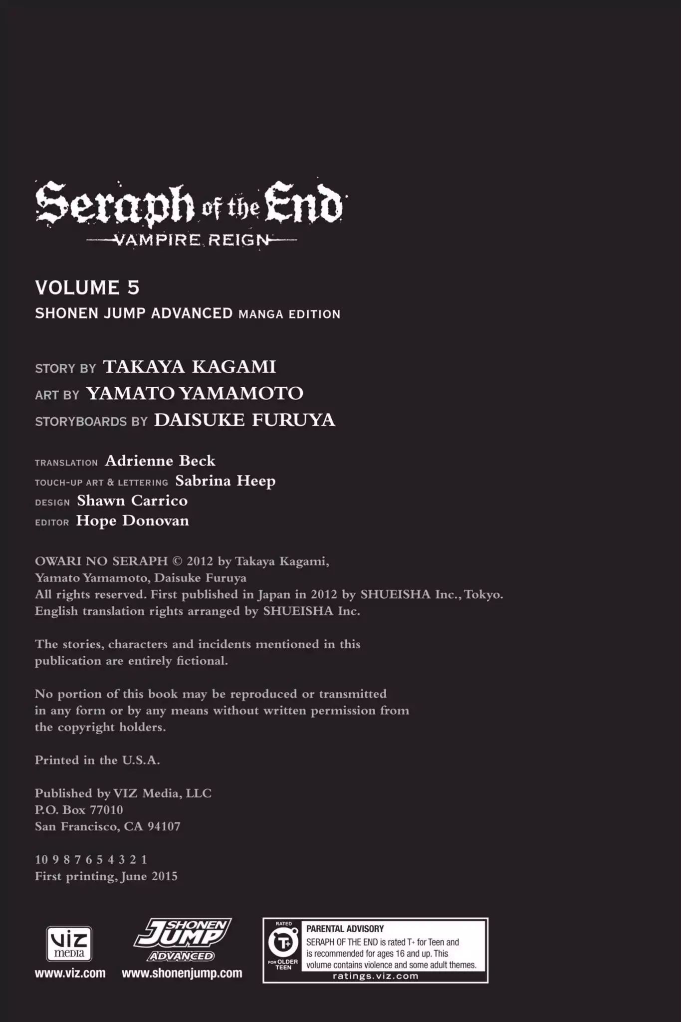 Read Owari no Seraph Manga Online