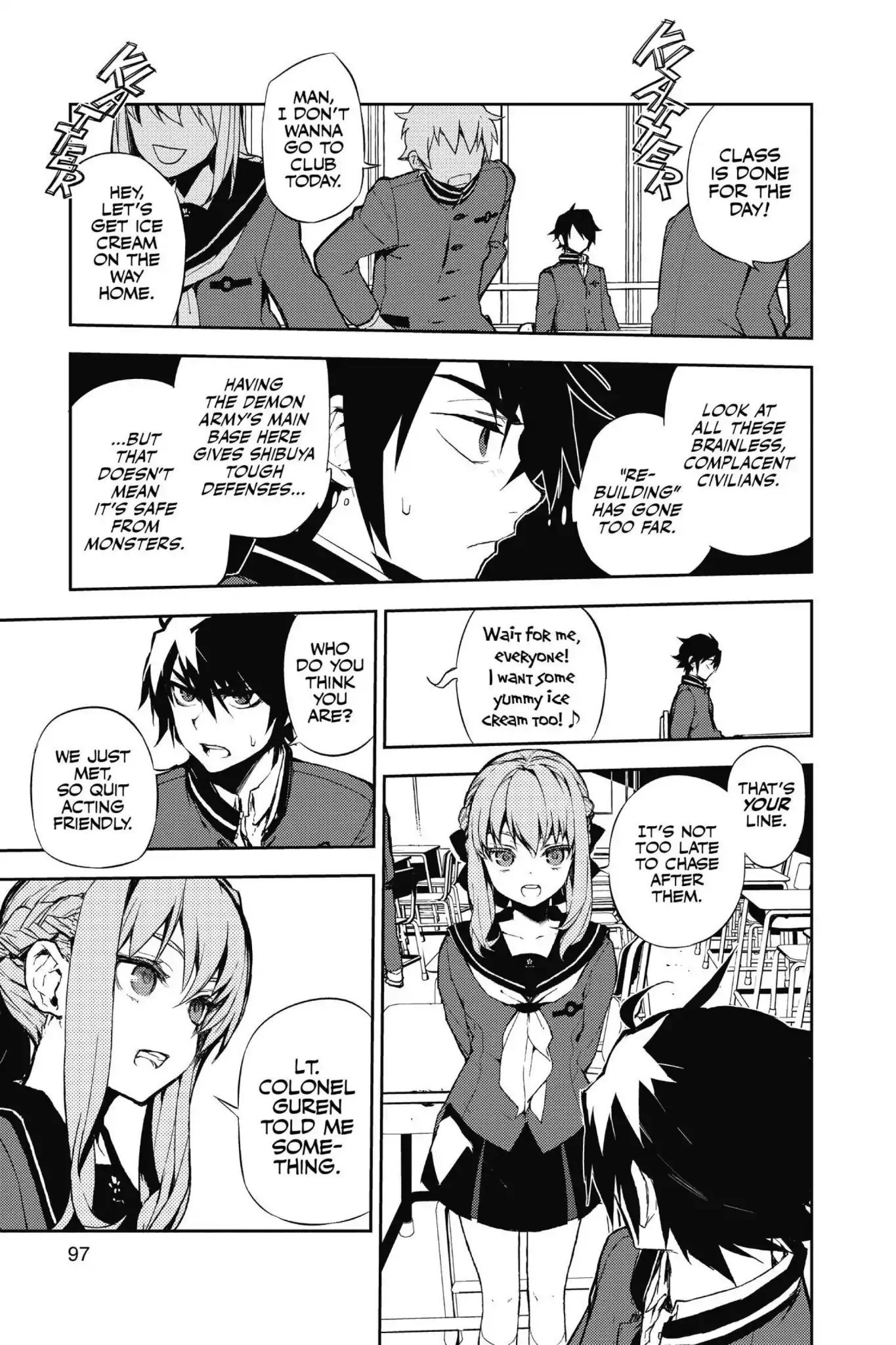 Read Owari no Seraph Manga Online