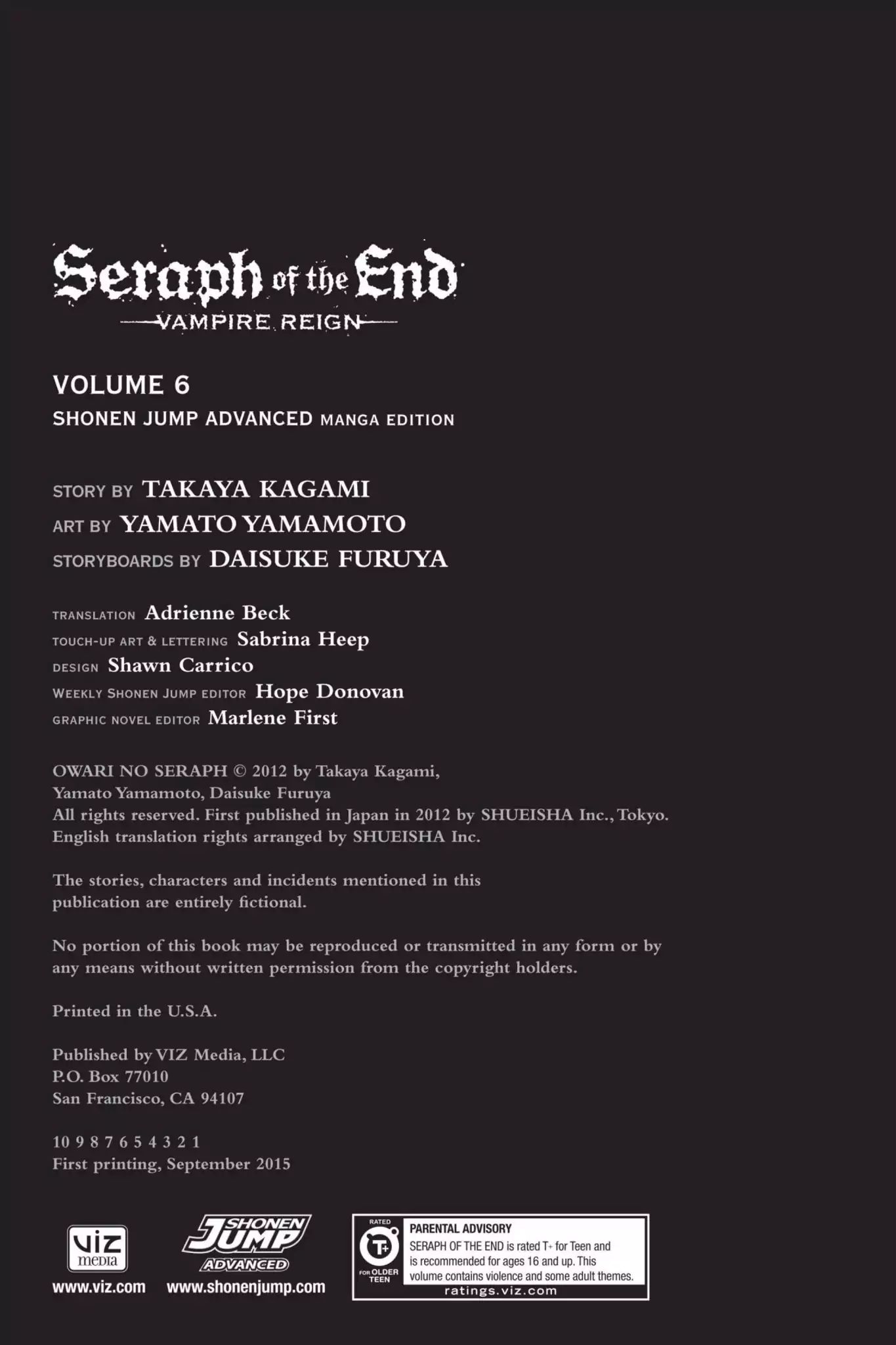 Read Owari no Seraph Manga Online