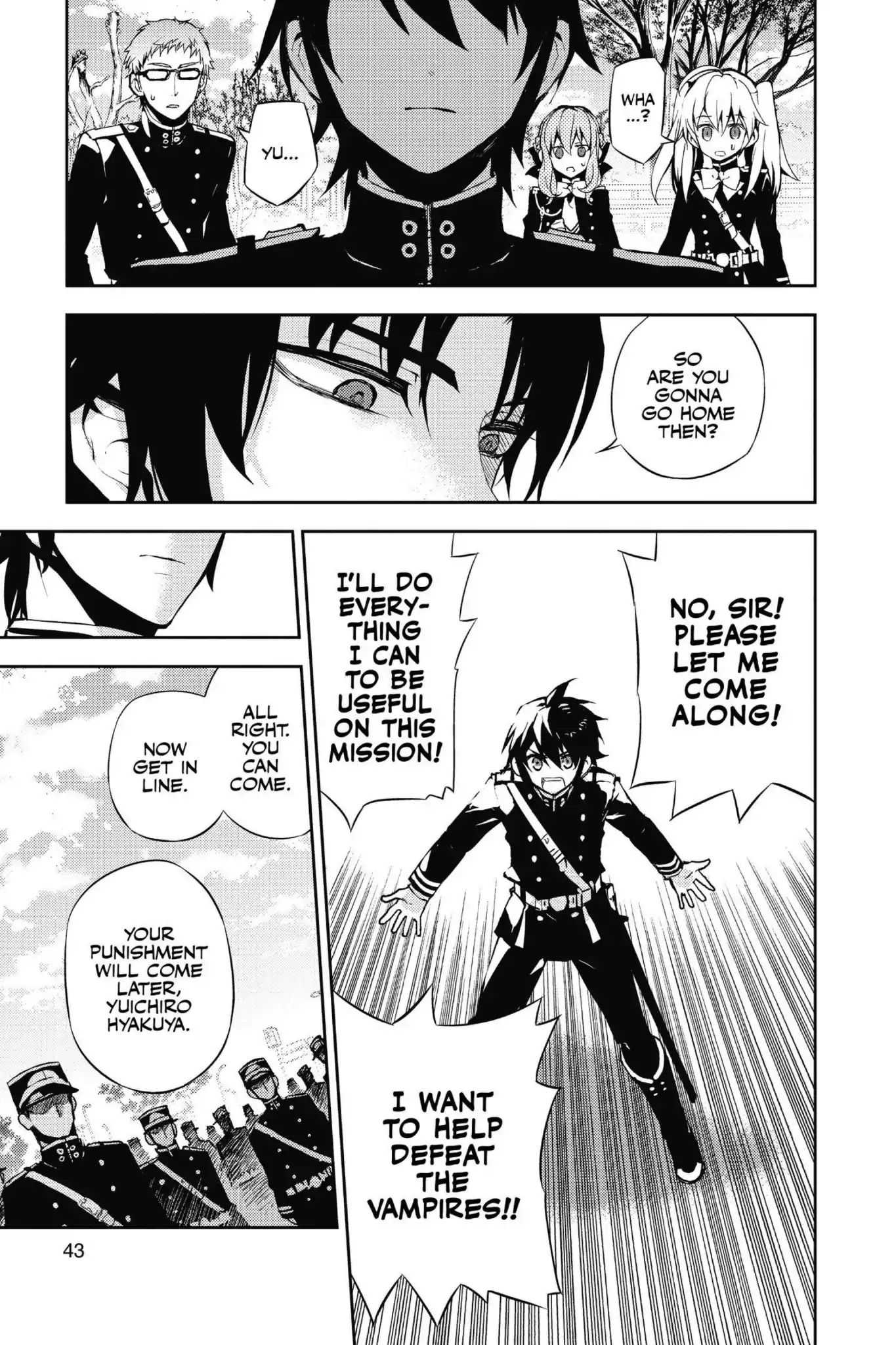 Read Owari no Seraph Manga Online