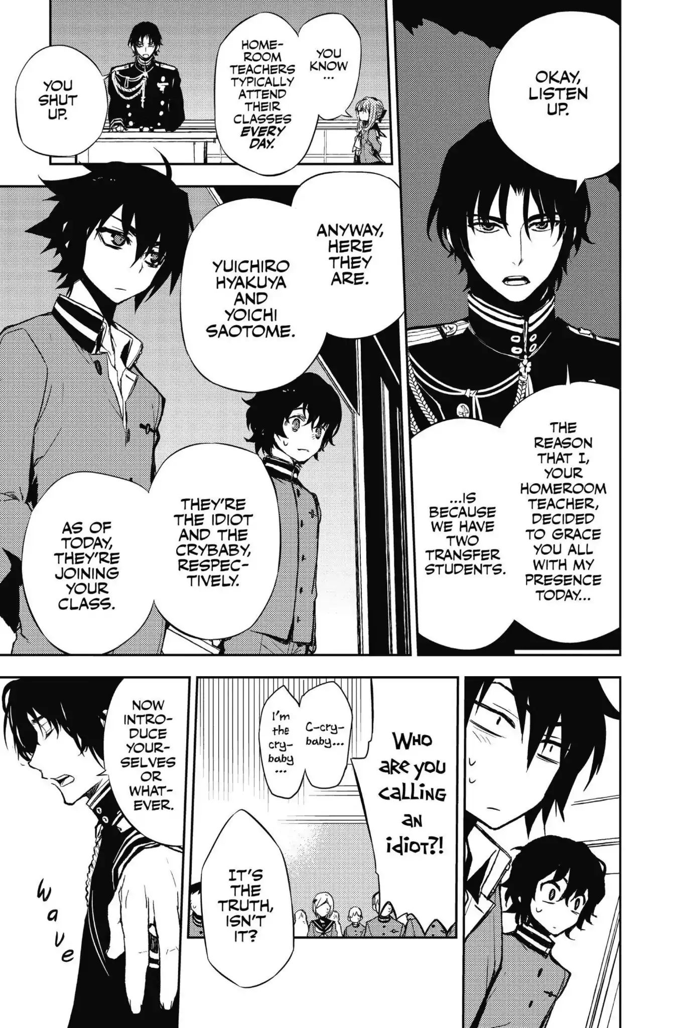Read Owari no Seraph Manga Online