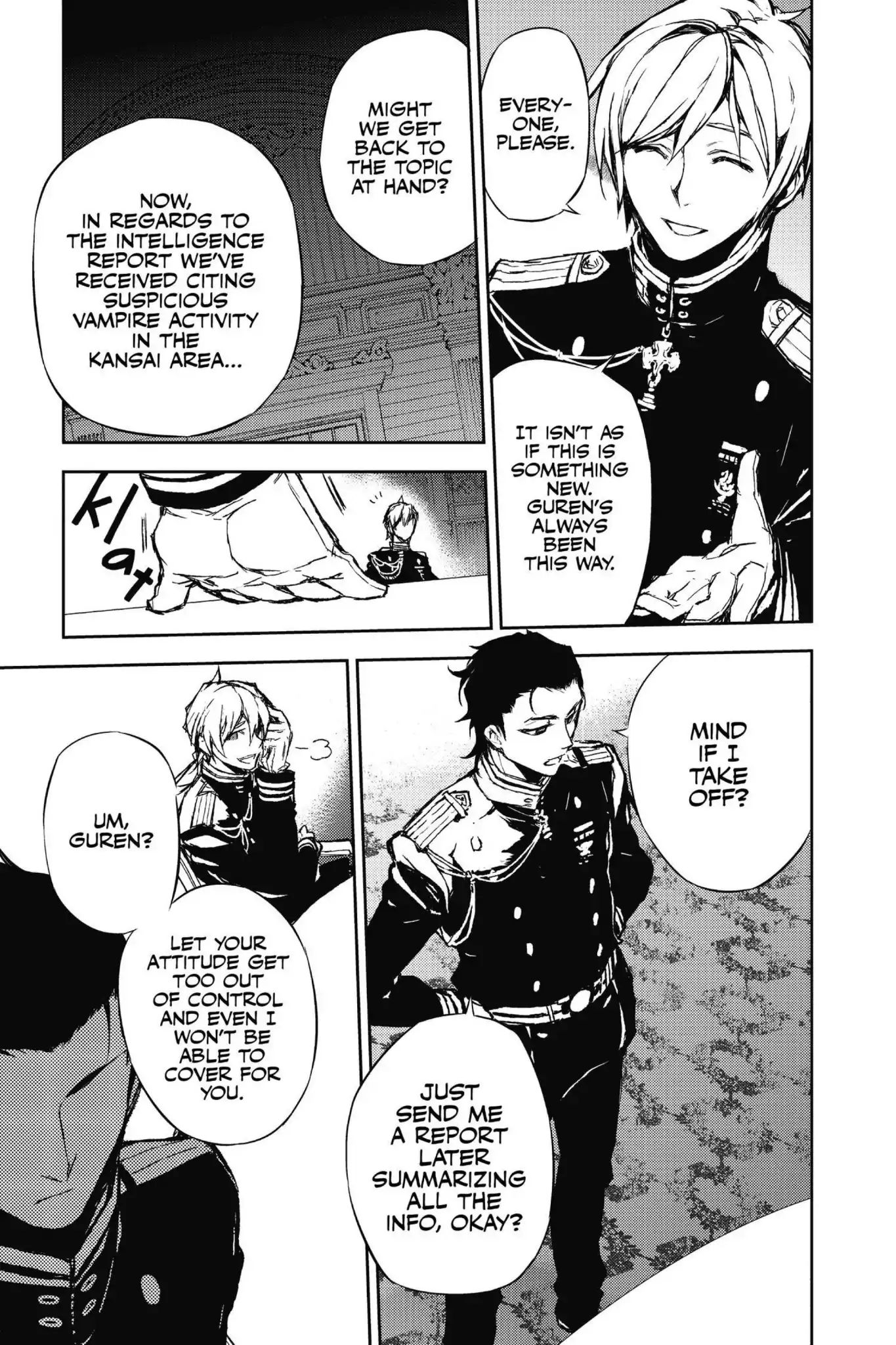 Read Owari no Seraph Manga Online