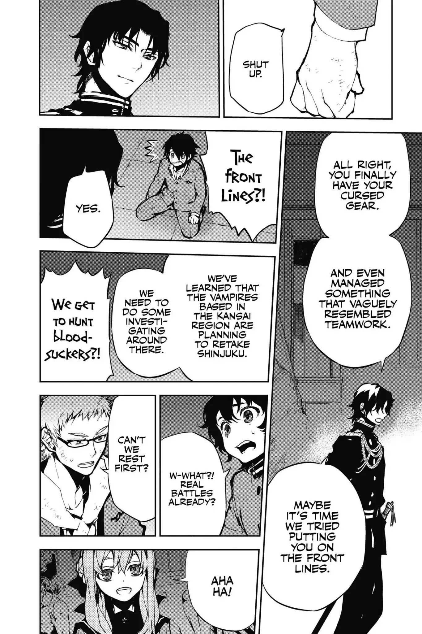 Read Owari no Seraph Manga Online