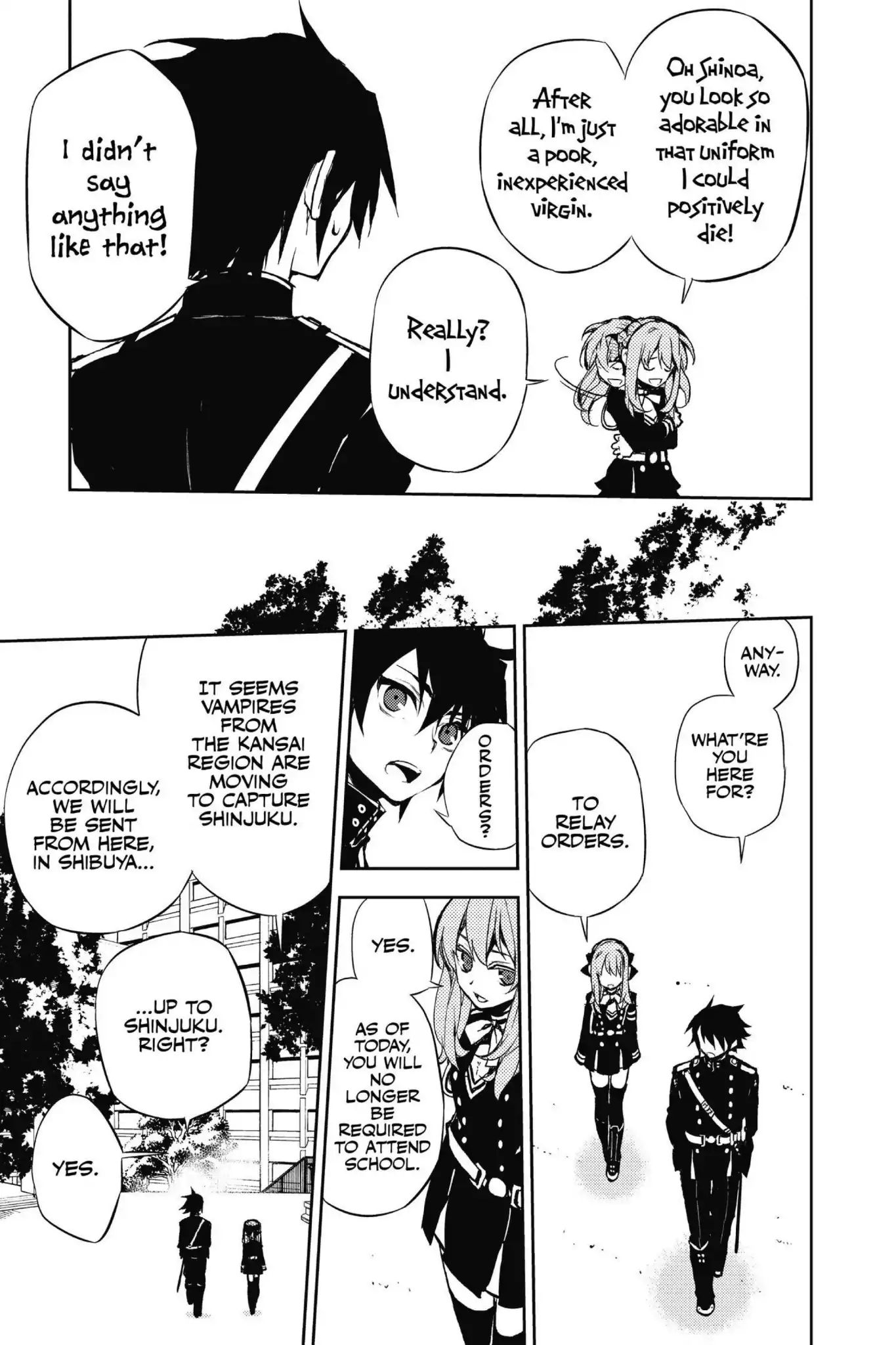 Read Owari no Seraph Manga Online