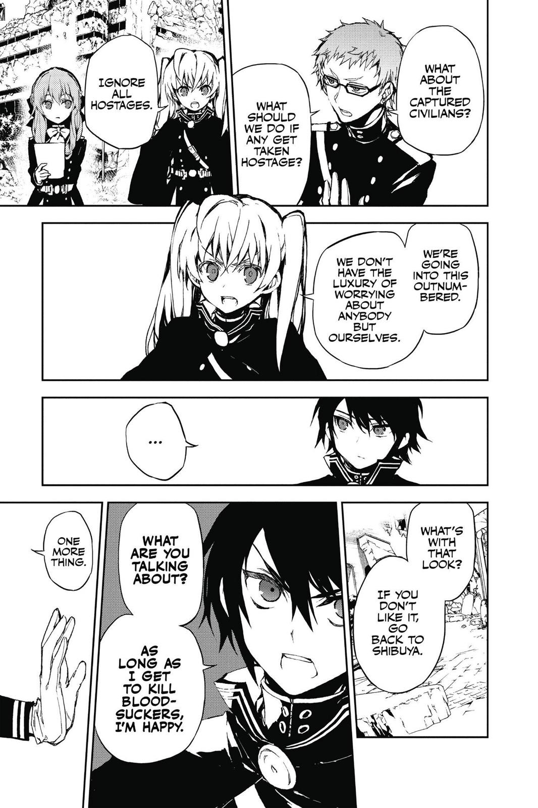 Read Owari no Seraph Manga Online