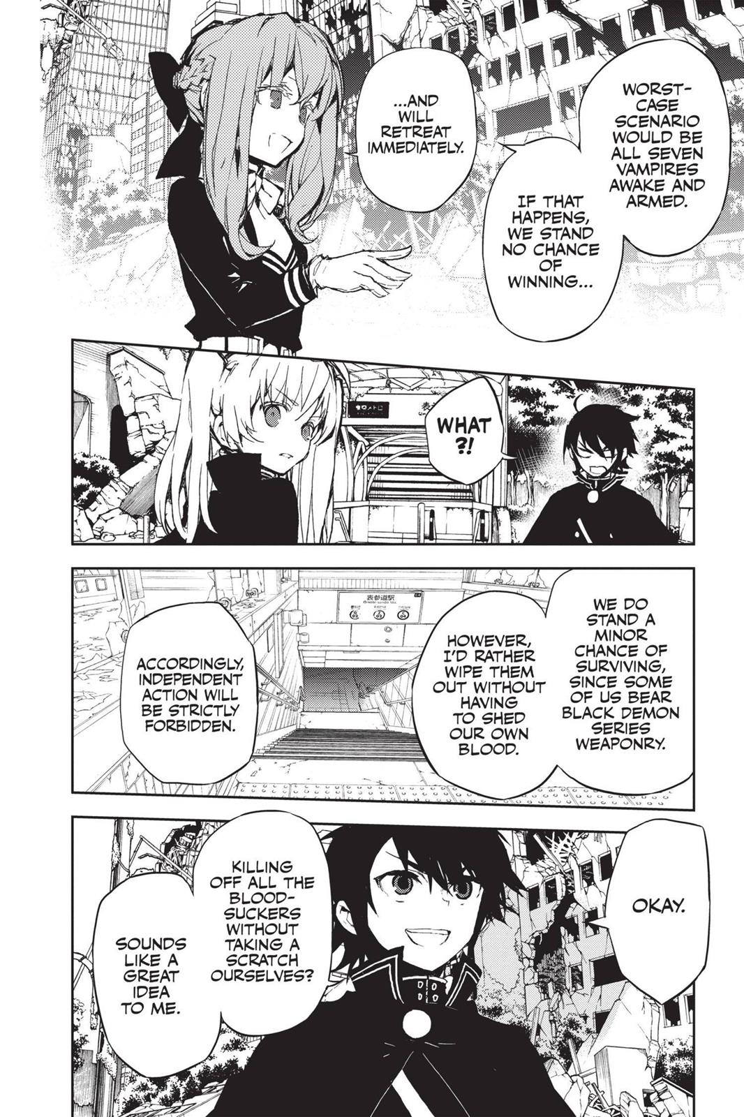 Read Owari no Seraph Manga Online