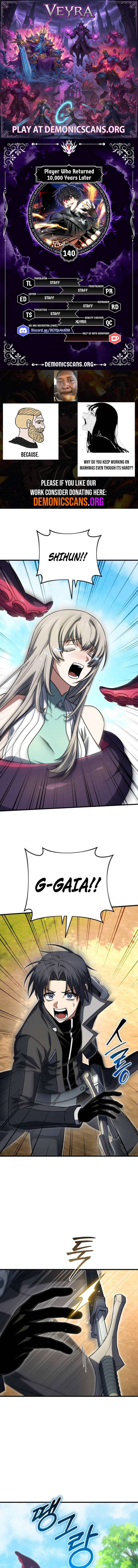 Read Player Who Returned 10,000 Years Later Manga Online