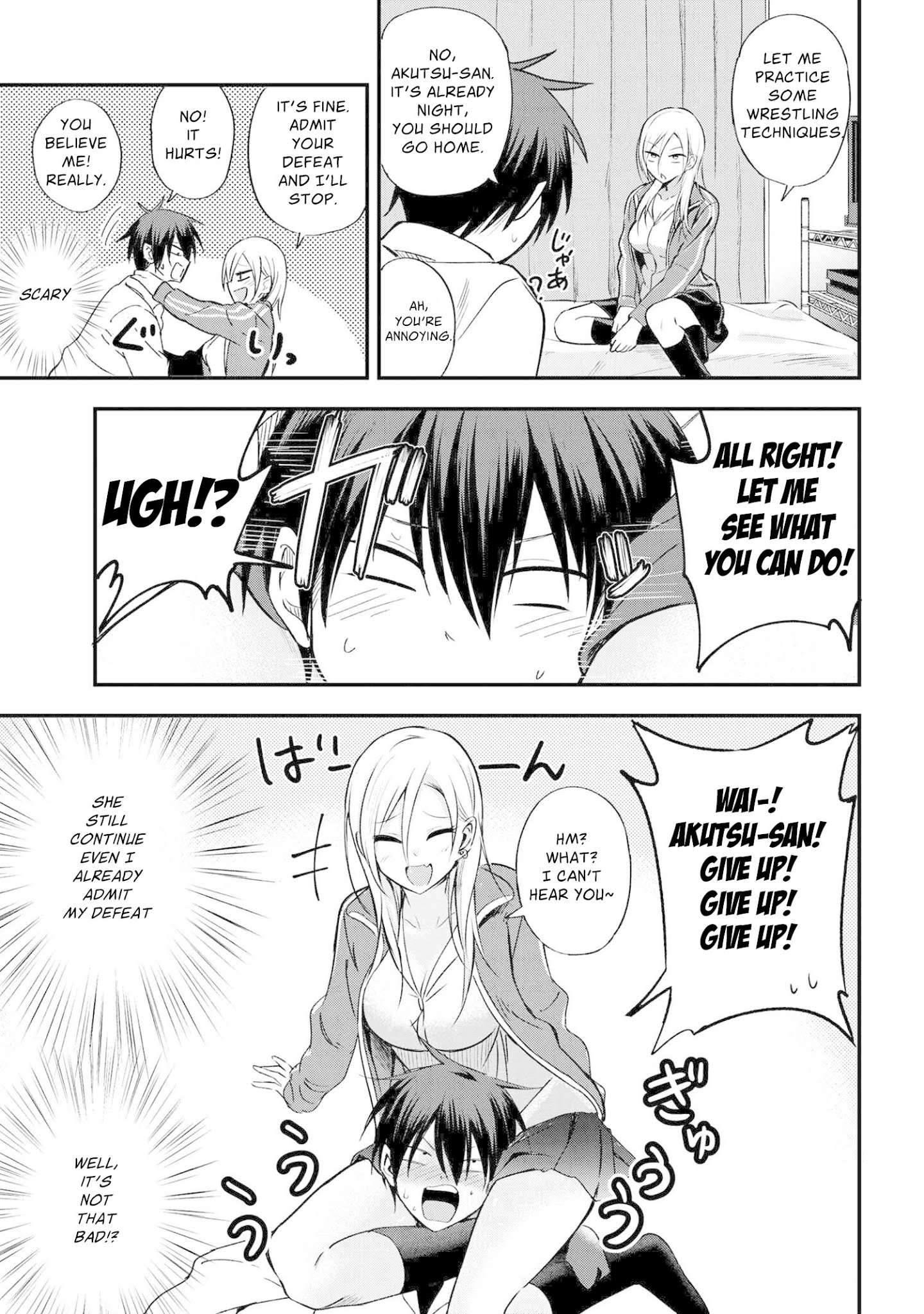 Read Please Go Home, Akutsu-San! Manga Online