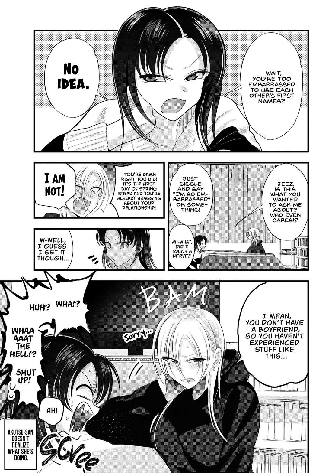 Read Please Go Home, Akutsu-San! Manga Online