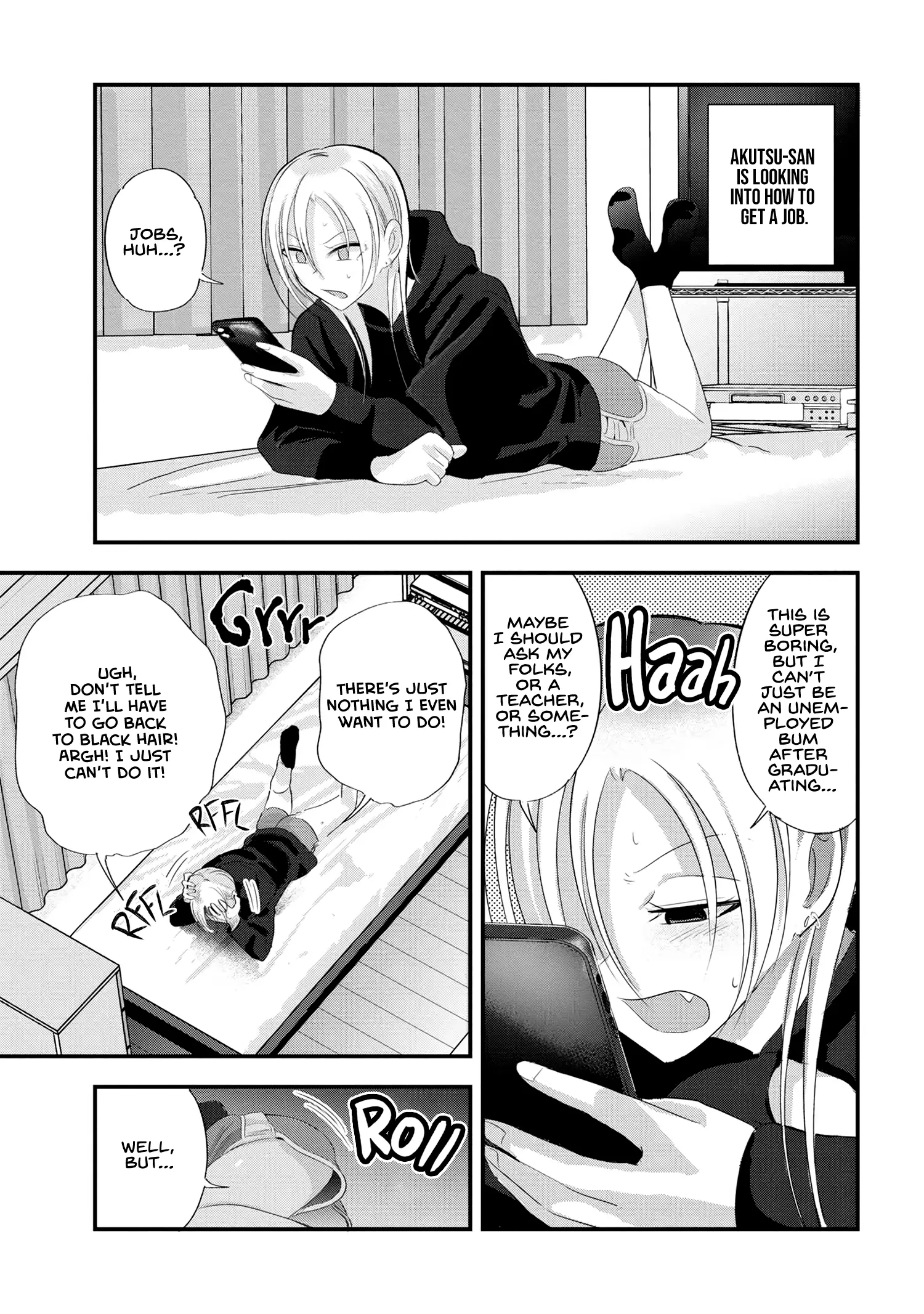 Read Please Go Home, Akutsu-San! Manga Online
